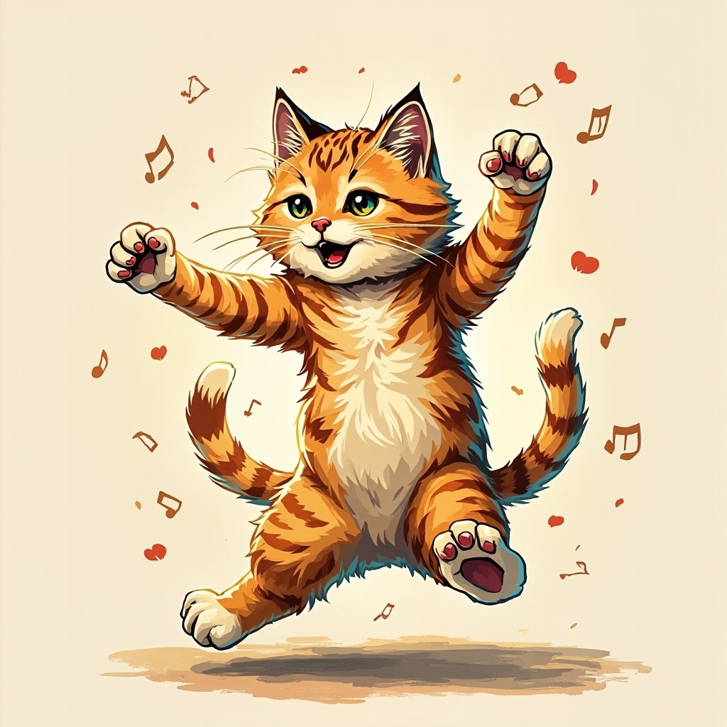 The Dancing Cat