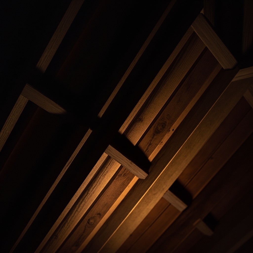 The Dark Wooden Attic