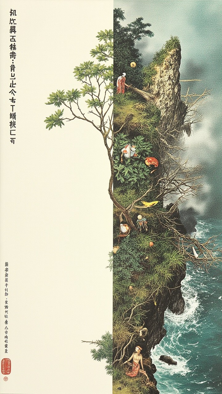 The Dual Nature: Environmental Growth and Destruction