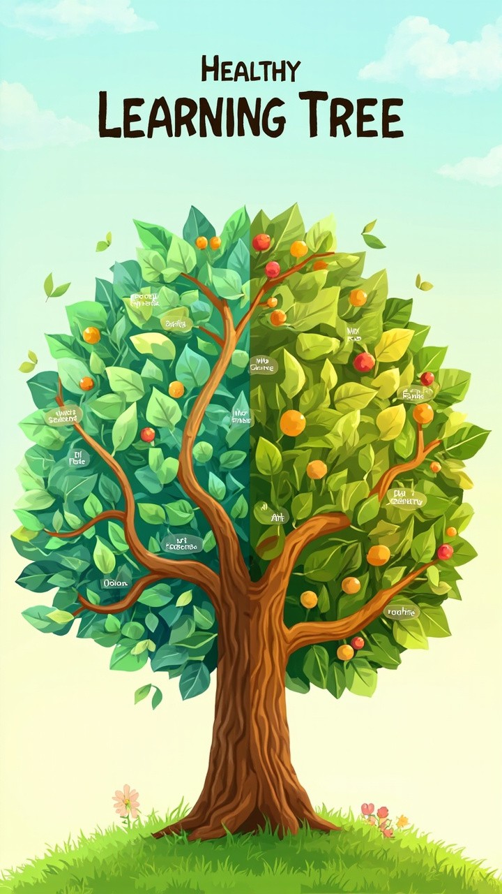 The Educational Tree Representing Five School Directions