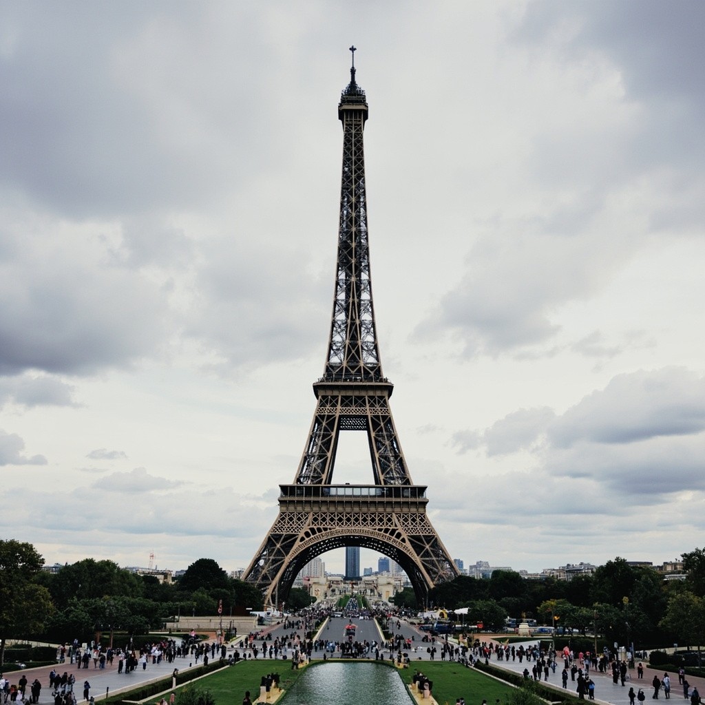 The Eiffel Tower in Paris