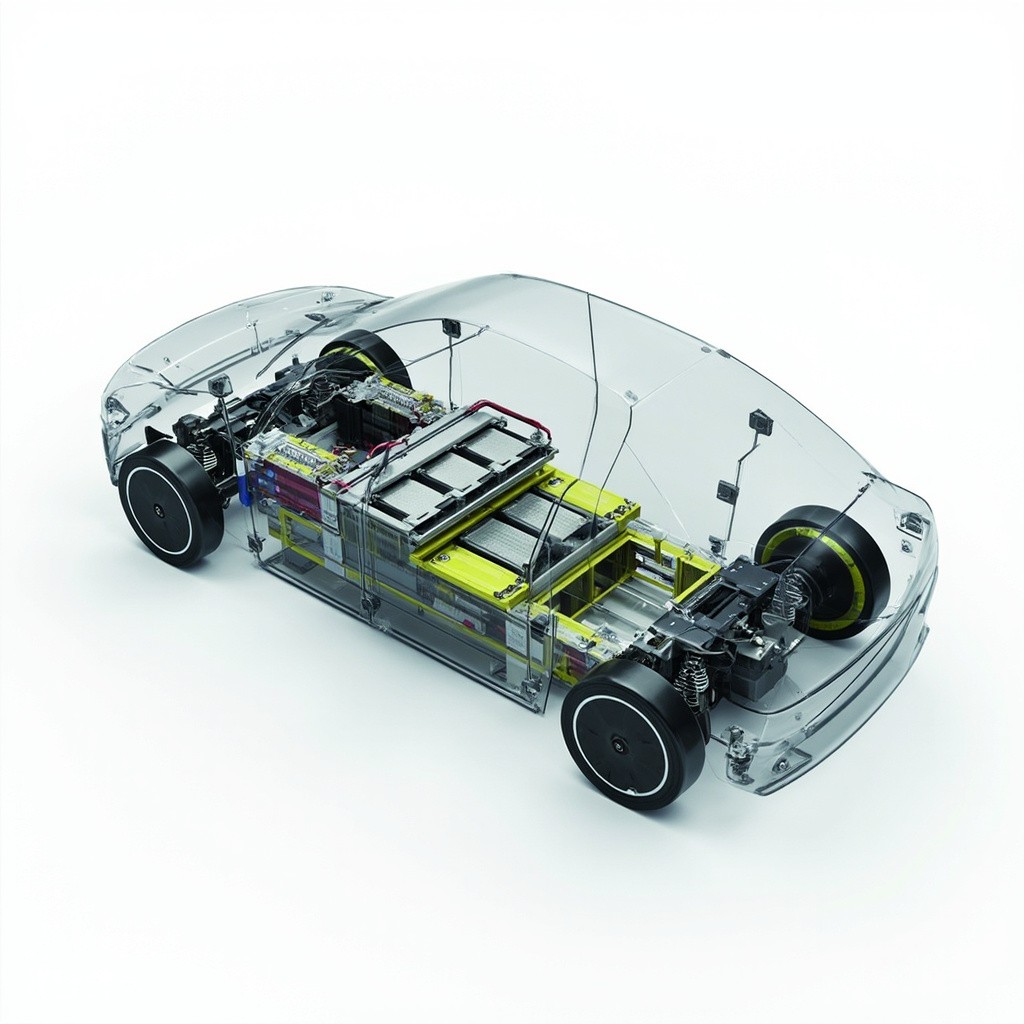 The Electric Car's Battery Display
