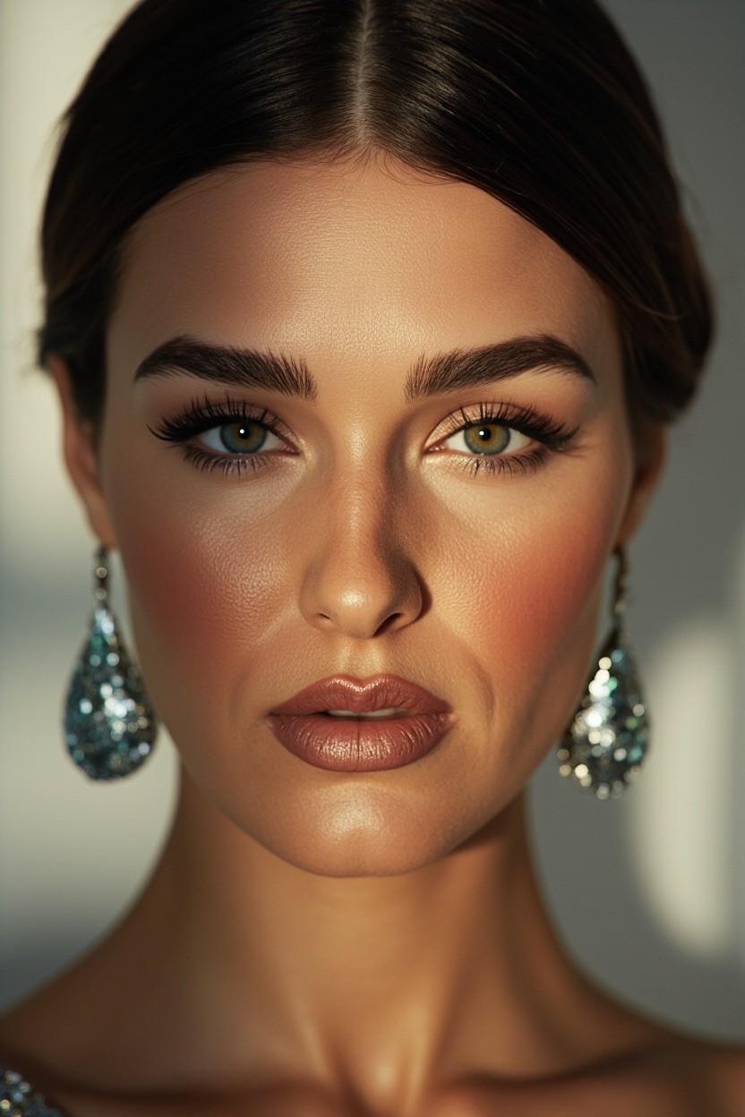 The Elegant Powerful Woman Ready for Magazine Shoot