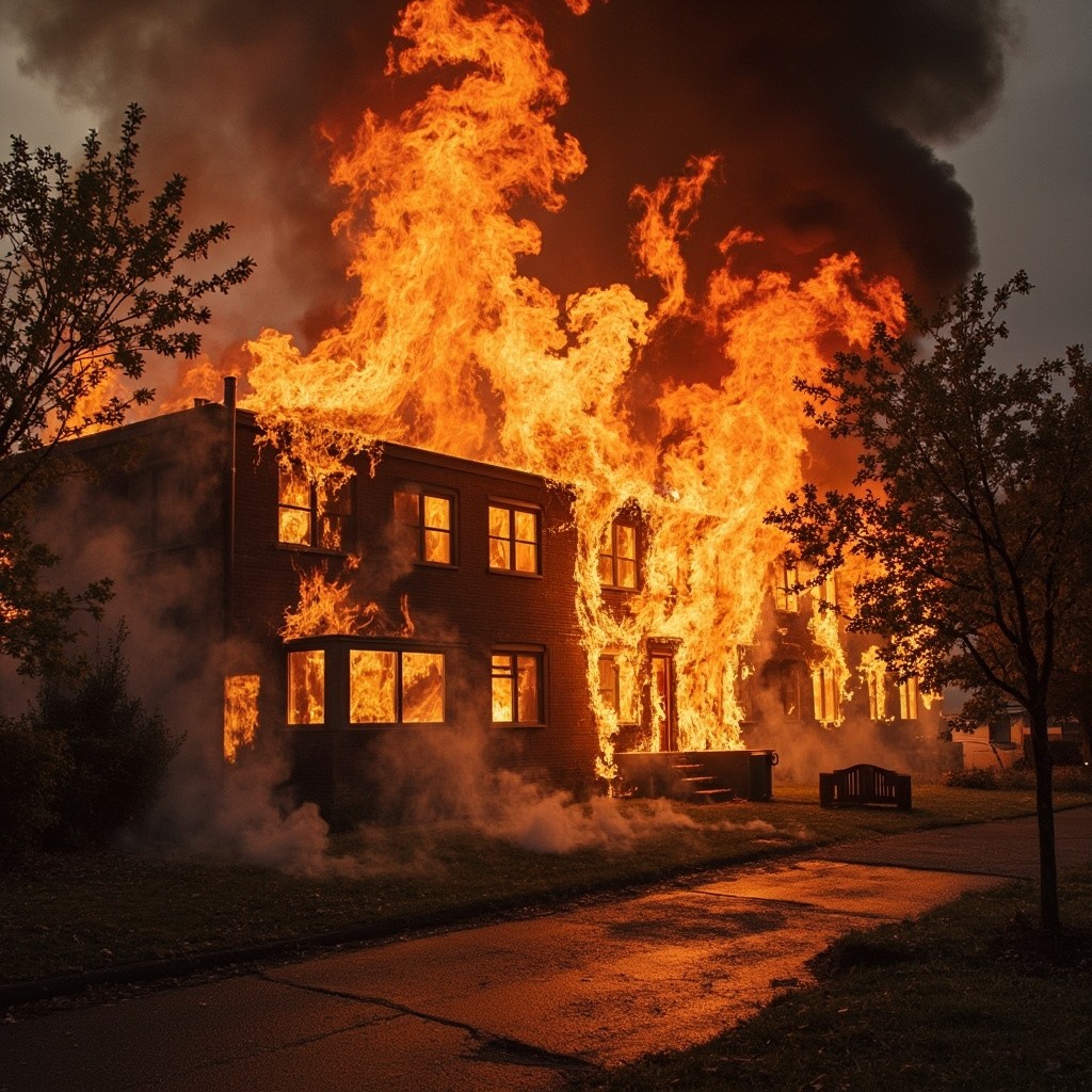 The Elementary School is Burning