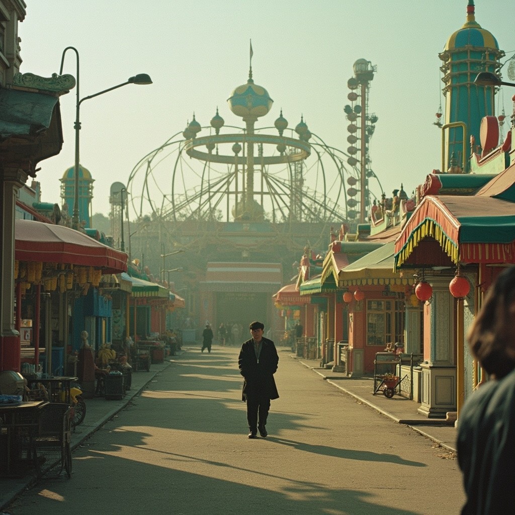 The Empty Afternoon Playground in Millennial China