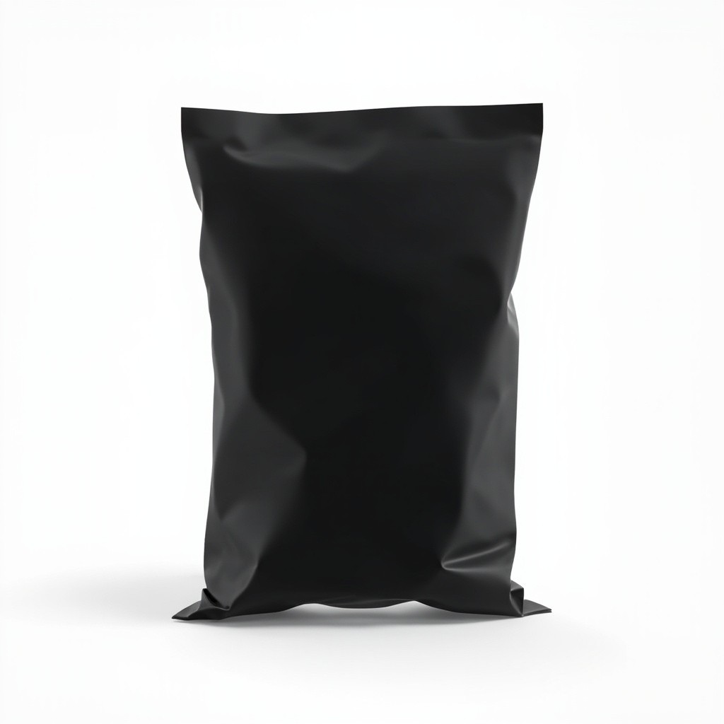 The Flying Black Snack Bag Mockup