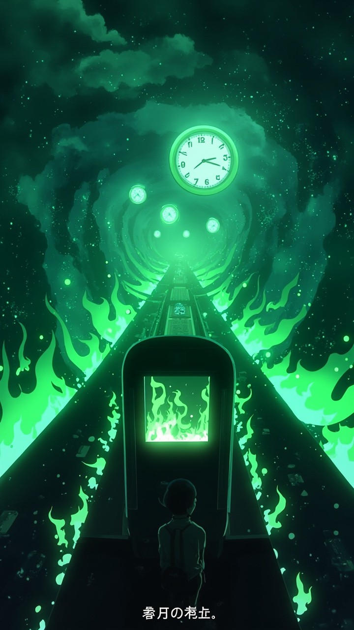 The Ghost Train's Dimensional Journey with Passenger