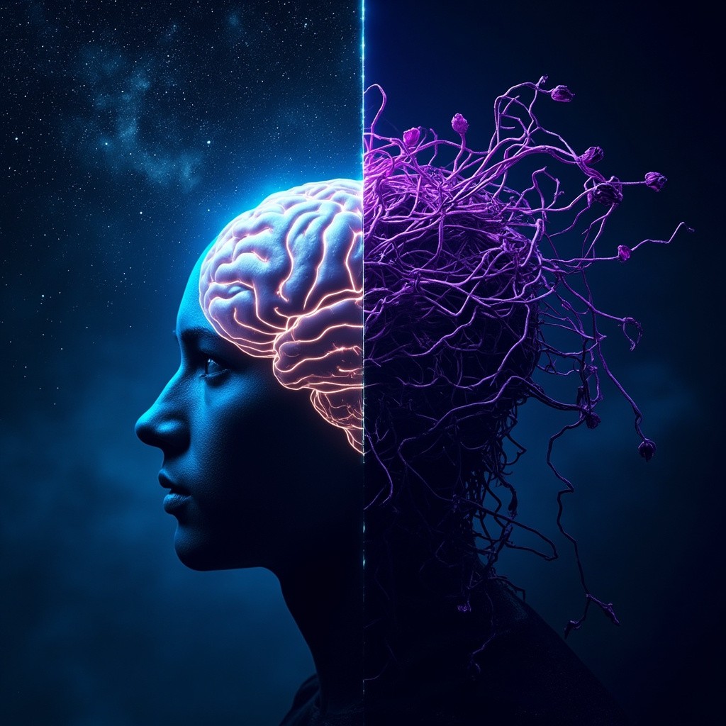 The Glowing Brain: Inspiration and Exhaustion