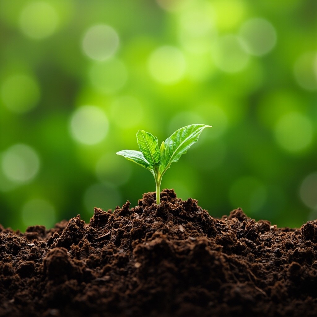 The Greenery Amidst the Soil