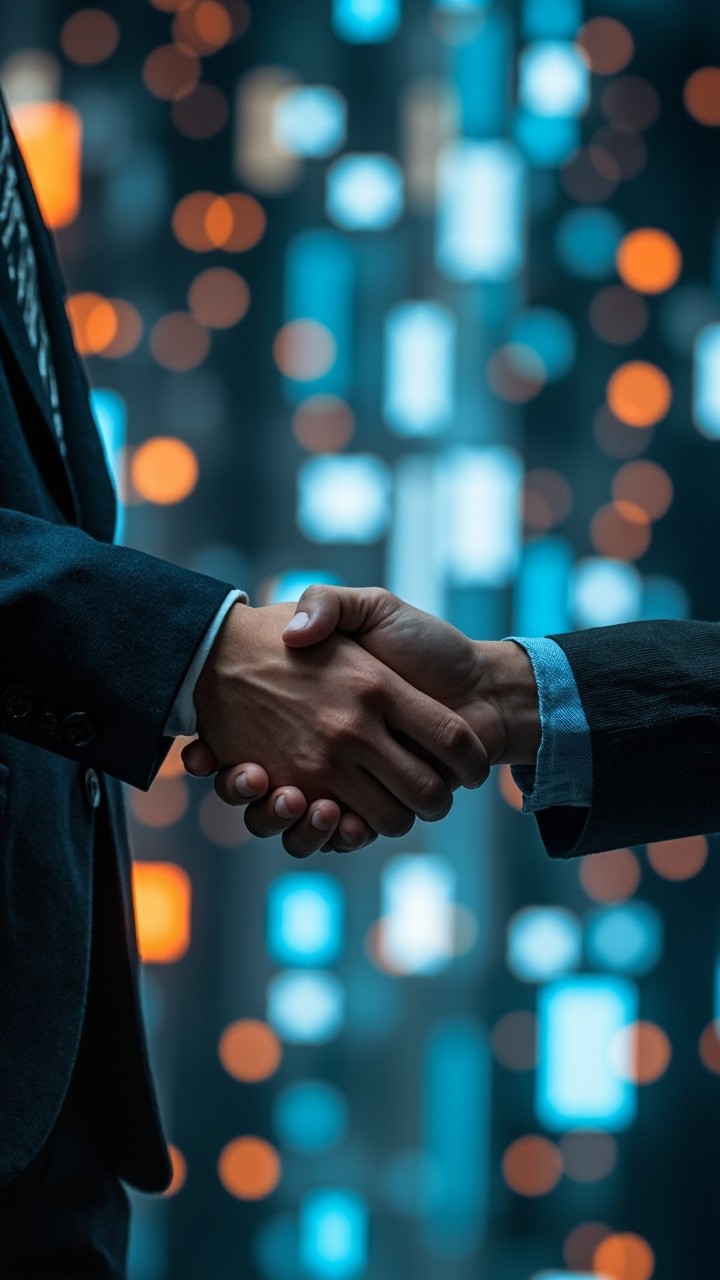 The Handshake of a Human and AI