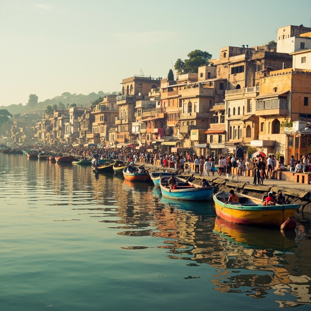 The Holy City of Varanasi, India
