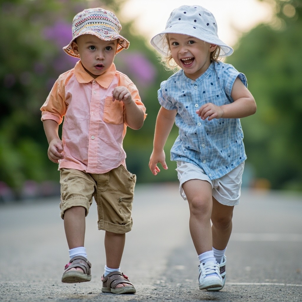 The Image of Children Playing