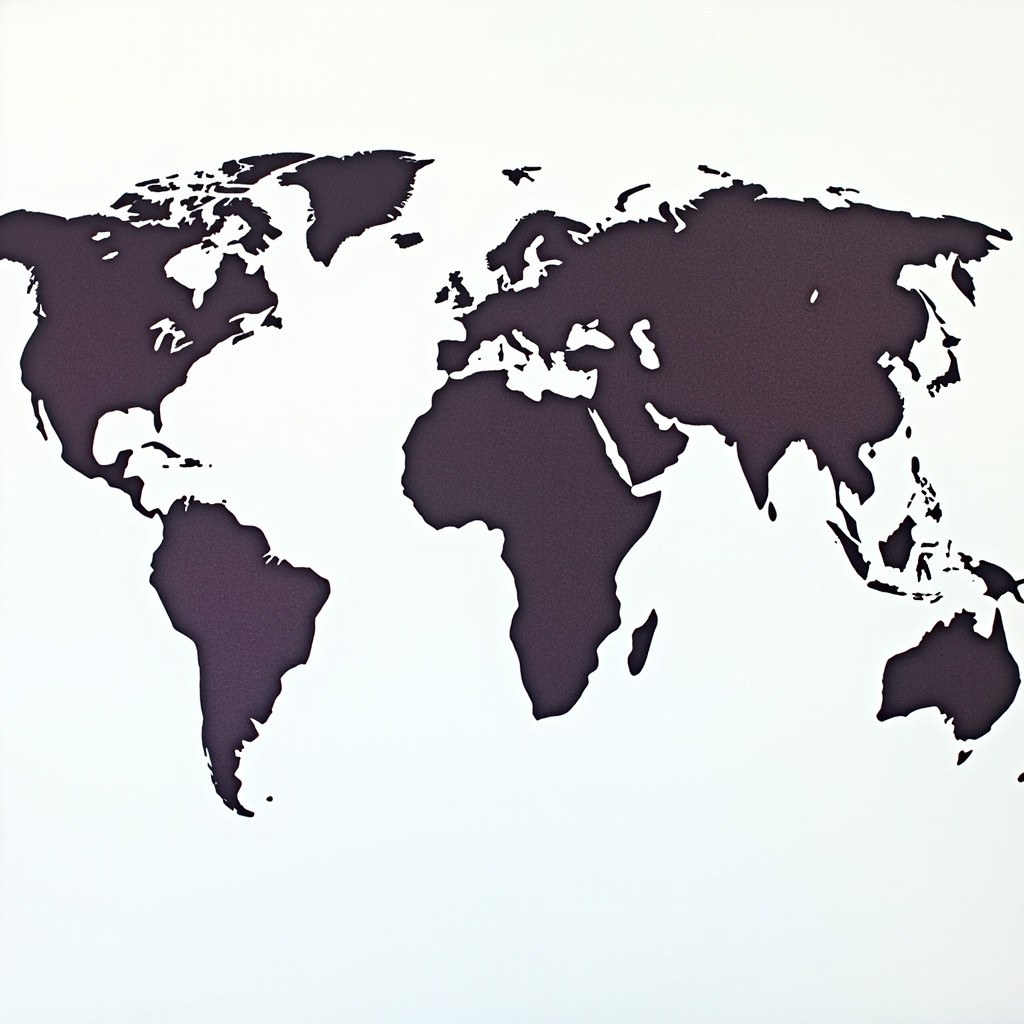 The Image of the World Map