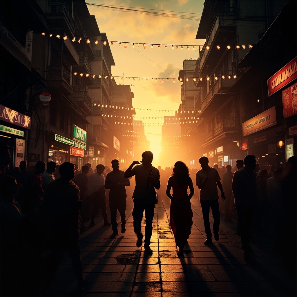 The Indian Streets Alive with Tourist Attractions