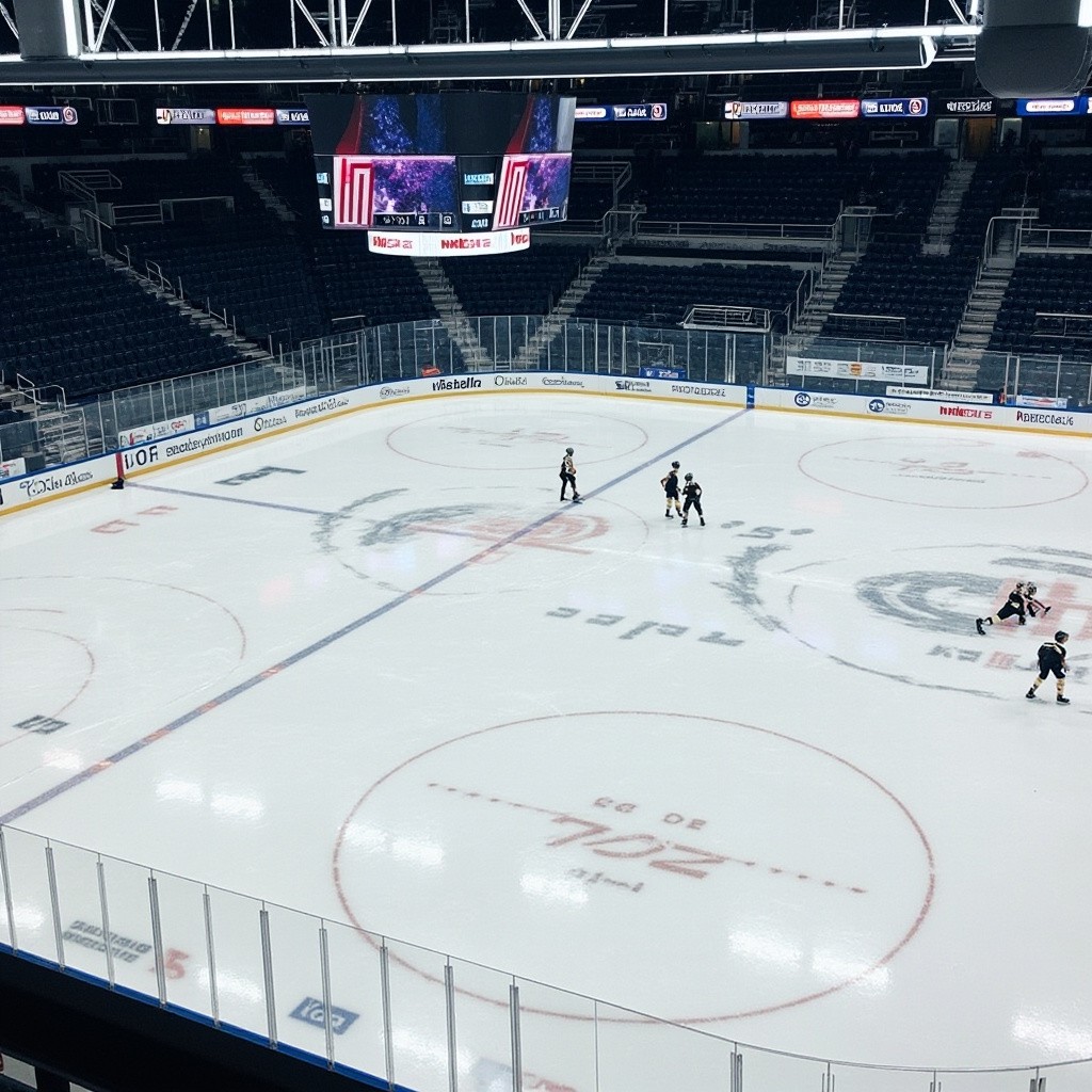 The Indoor Ice Skating Rink