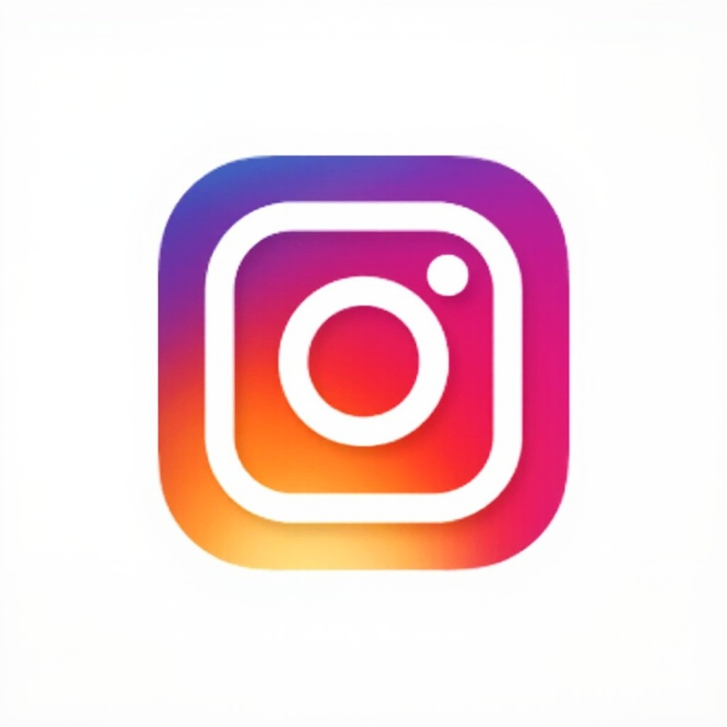 The Instagram Logo in Vector Style