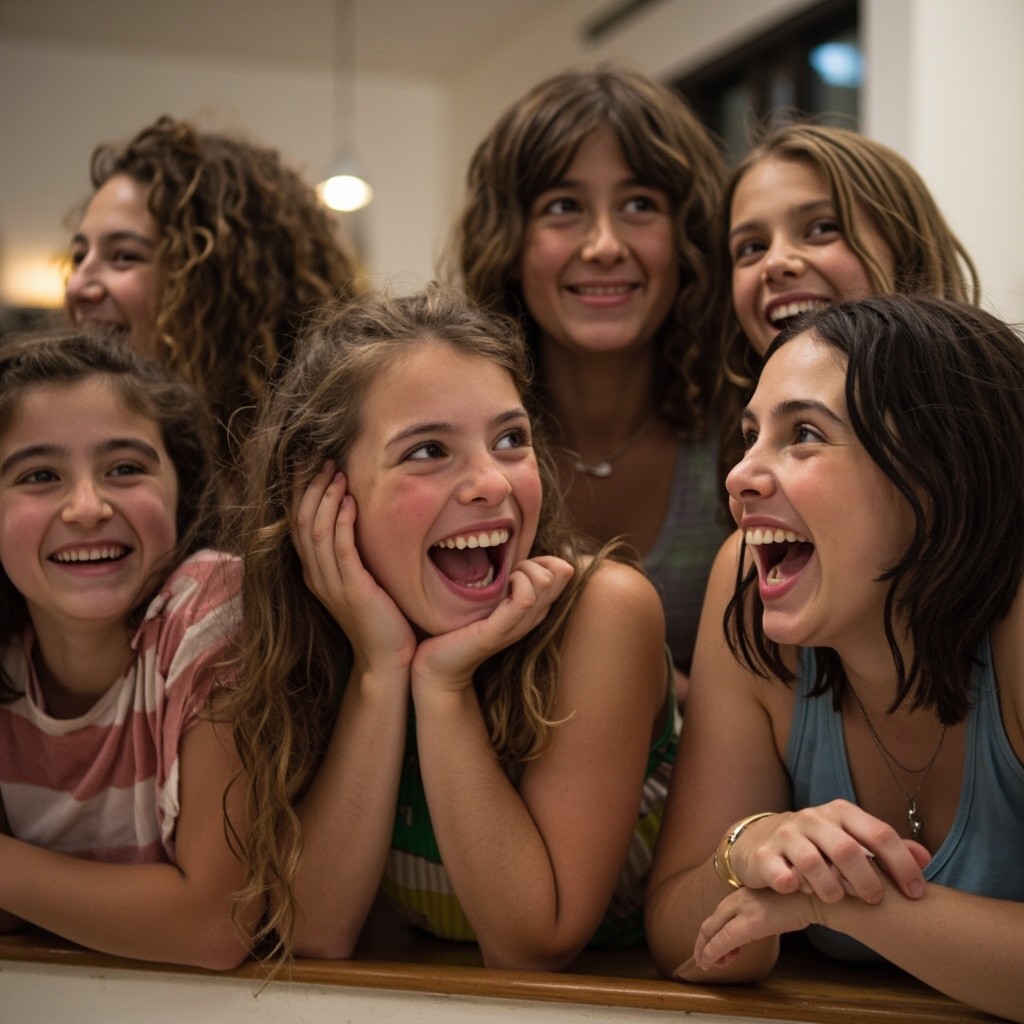 The Joyful Gathering of Teenagers