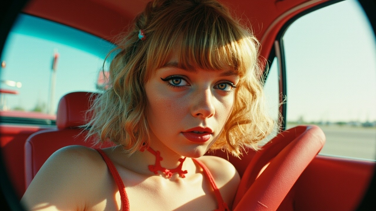 The Kawaii Girl's Pop Art Carwash Scene