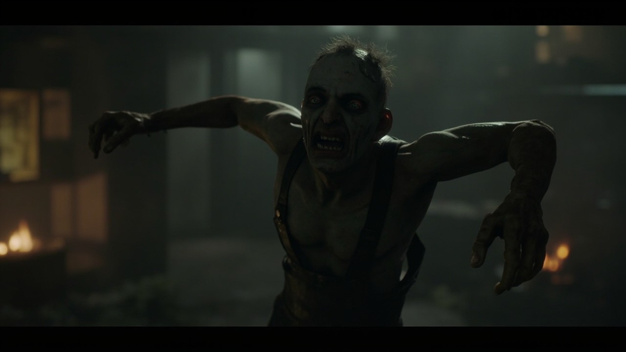 The Last of Us Zombie Cinematic Scene