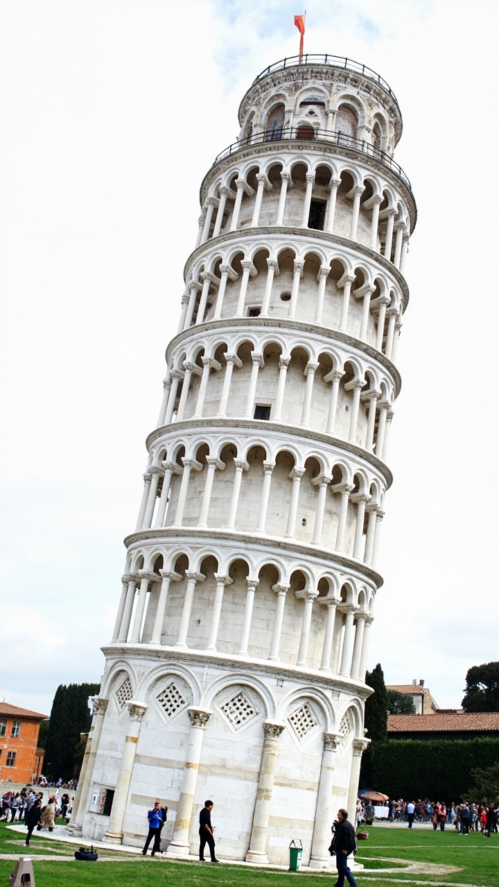 The Leaning Tower of Pisa Outline