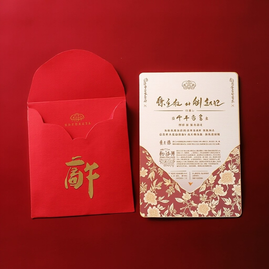 The Luxury Wedding Card Design Concept