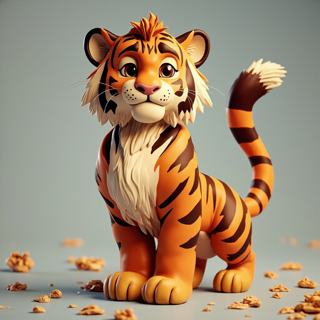 The Making of a Tiger Animation