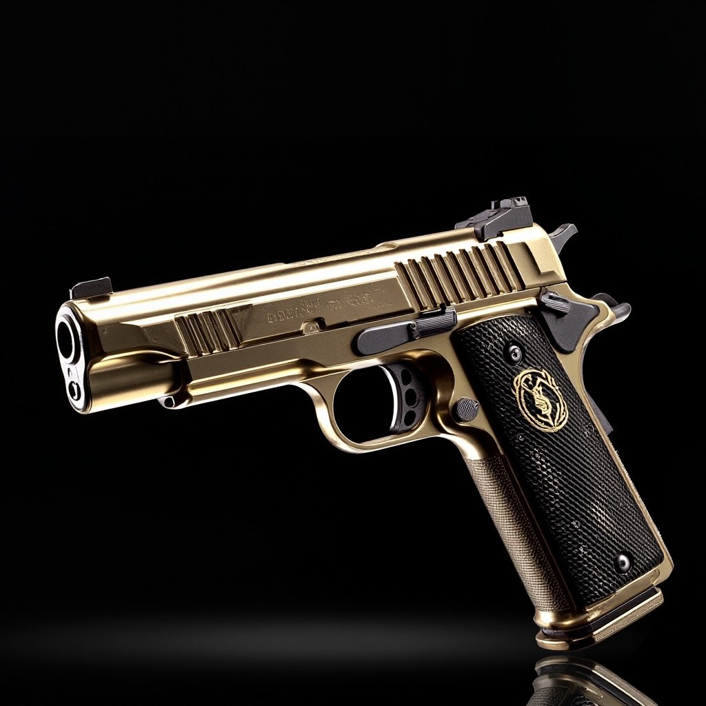 The Metallic Luster of Gun Wallpapers