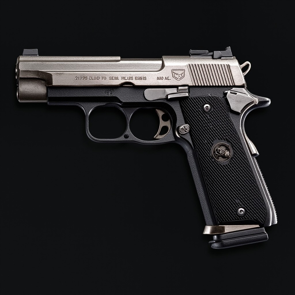 The Metallic Luster of Gun Wallpapers