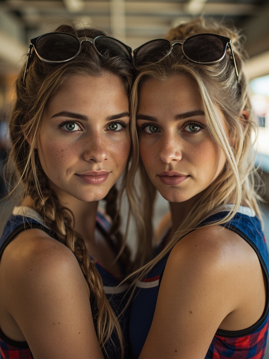 The Mischievous Student and Cheerleader Friends