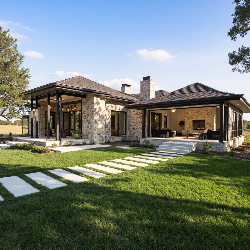 The Modern Architectural Home Design in Texas