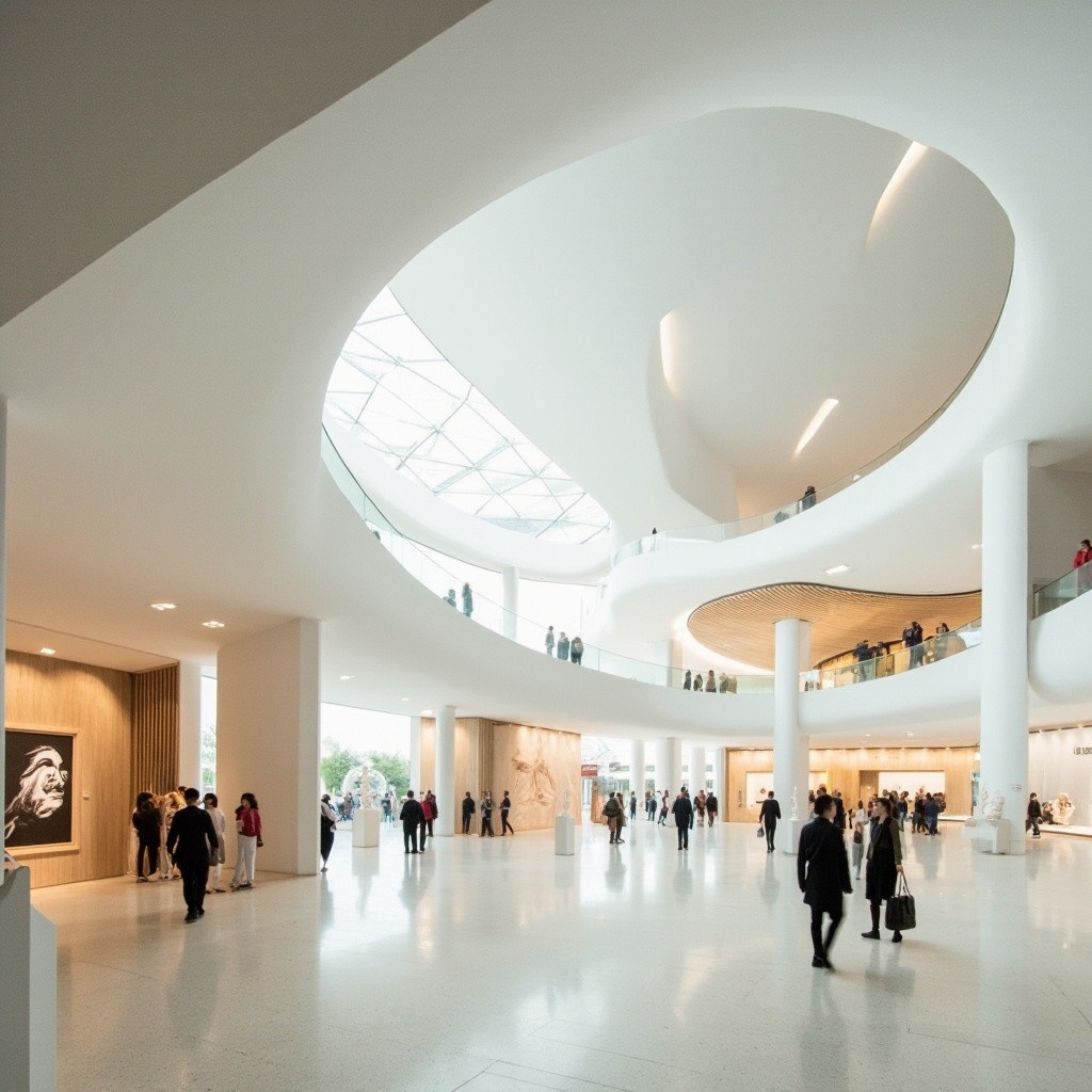 The Modern Artwork Display in Public Space