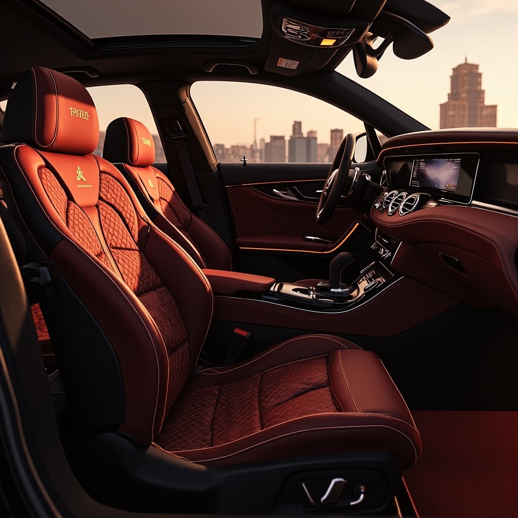 The Most Extravagant Car Interior Design Photo