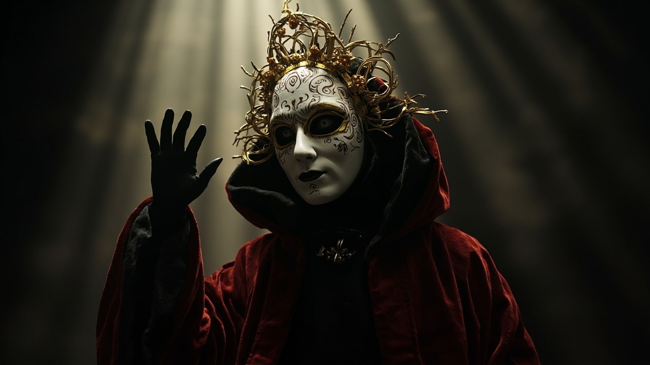 The Mysterious King in a Sacred Theatrical Light