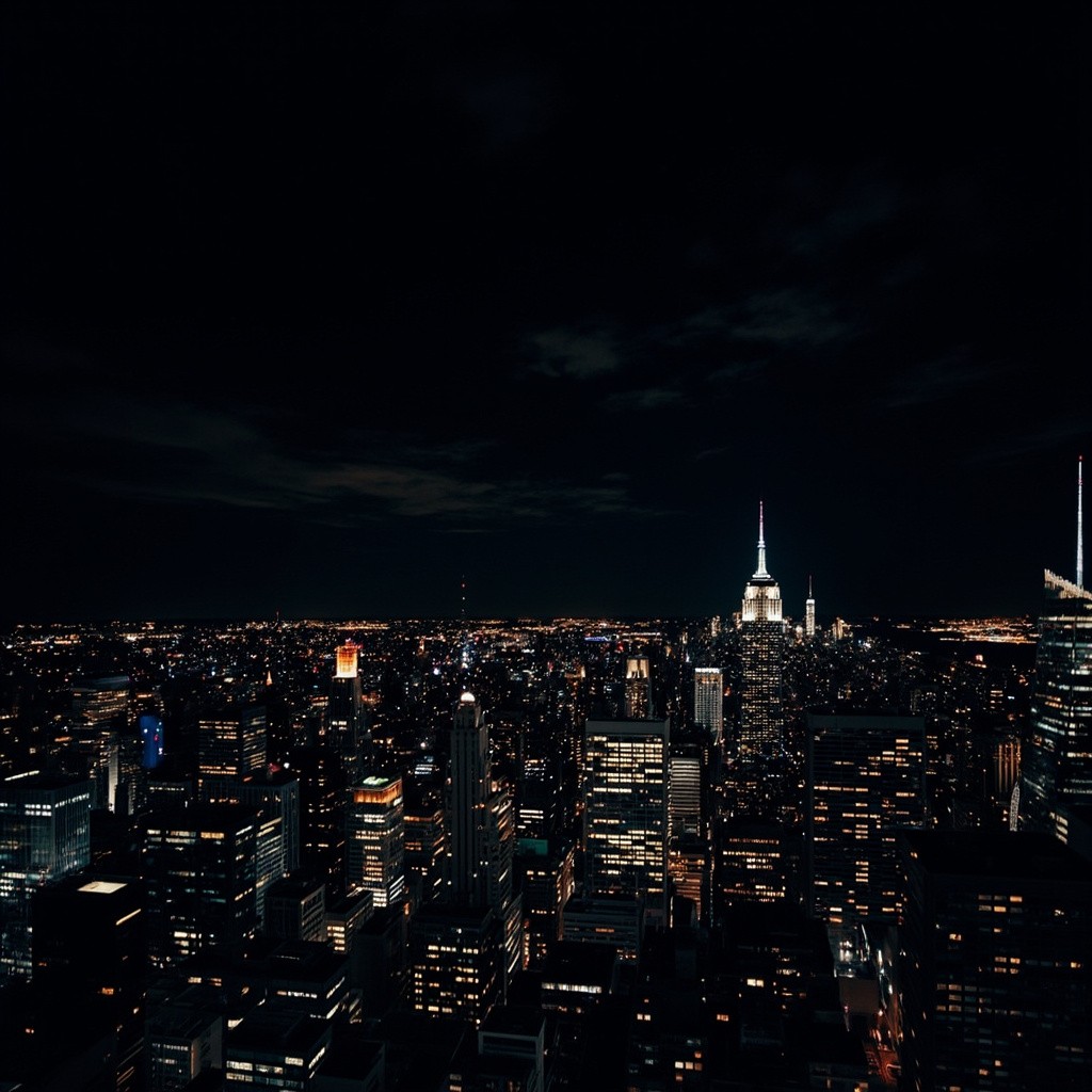 The Night View of New York