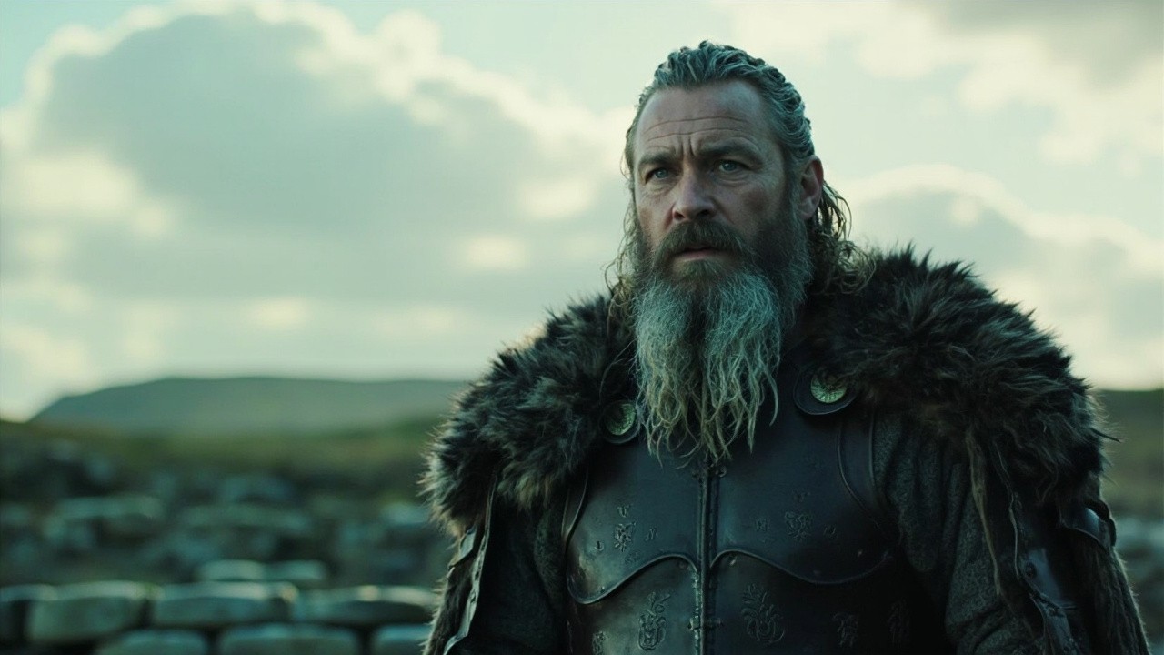 The Norse Warrior on Ancient Stone Ground