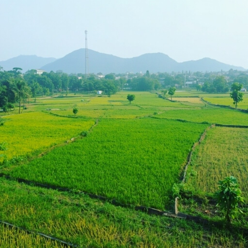 The Paddy Rice Field