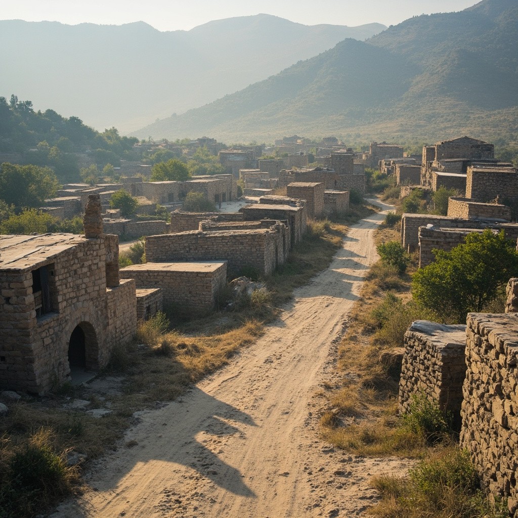 The Pakistani Village Landscape