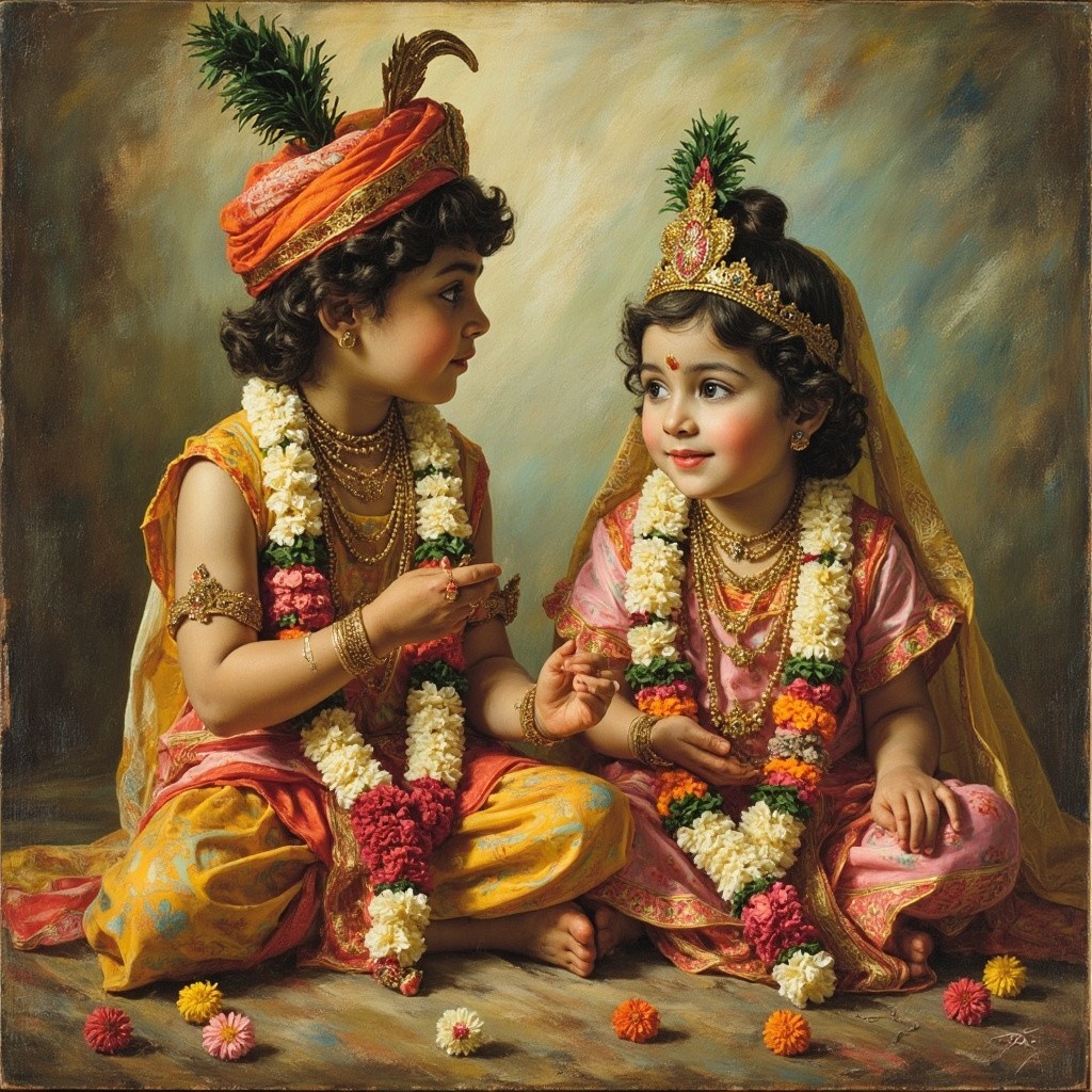 The Playful Childhood of Krishna