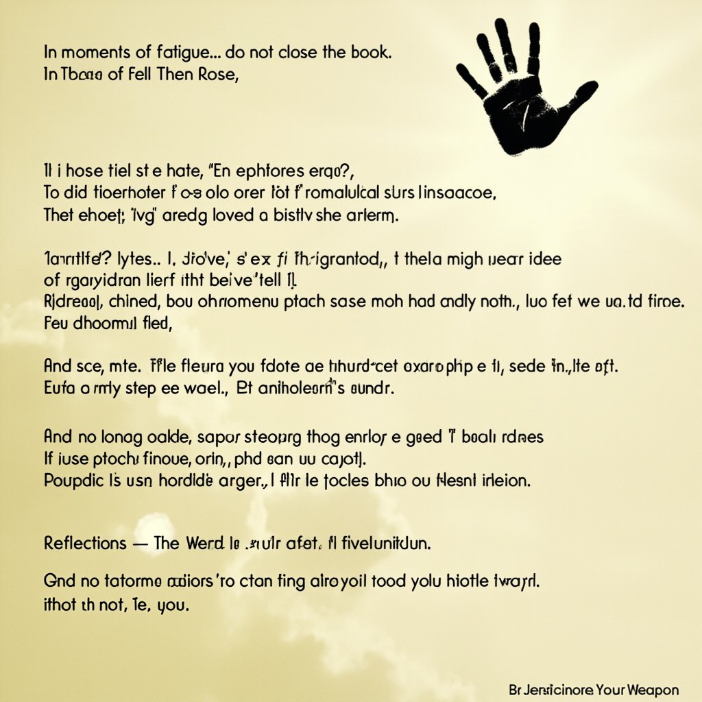 The Power of Words and Perseverance