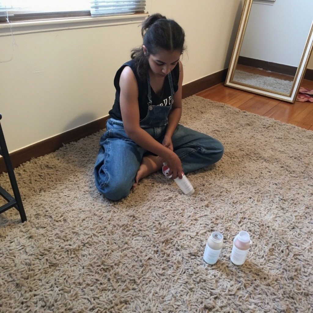 The Process of Making Curly Carpets
