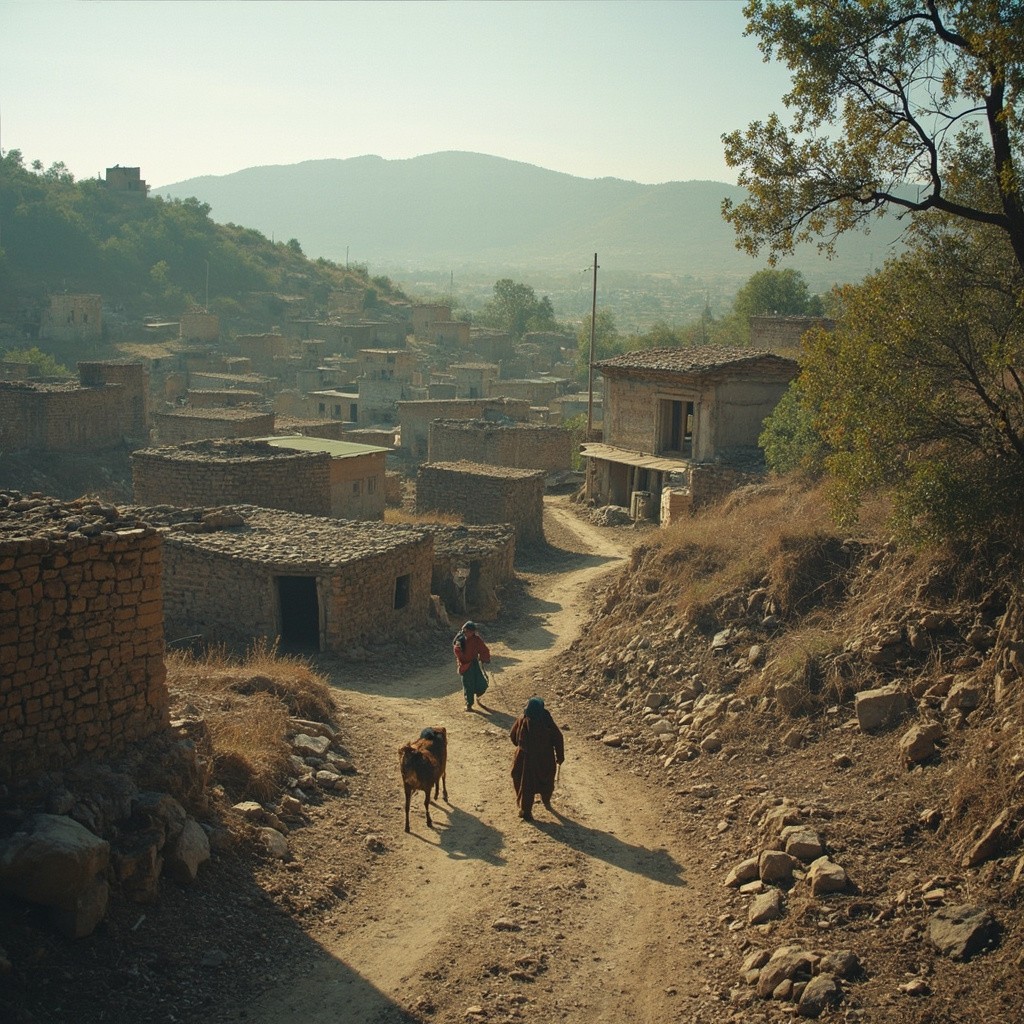 The Quaint Village in Pakistan
