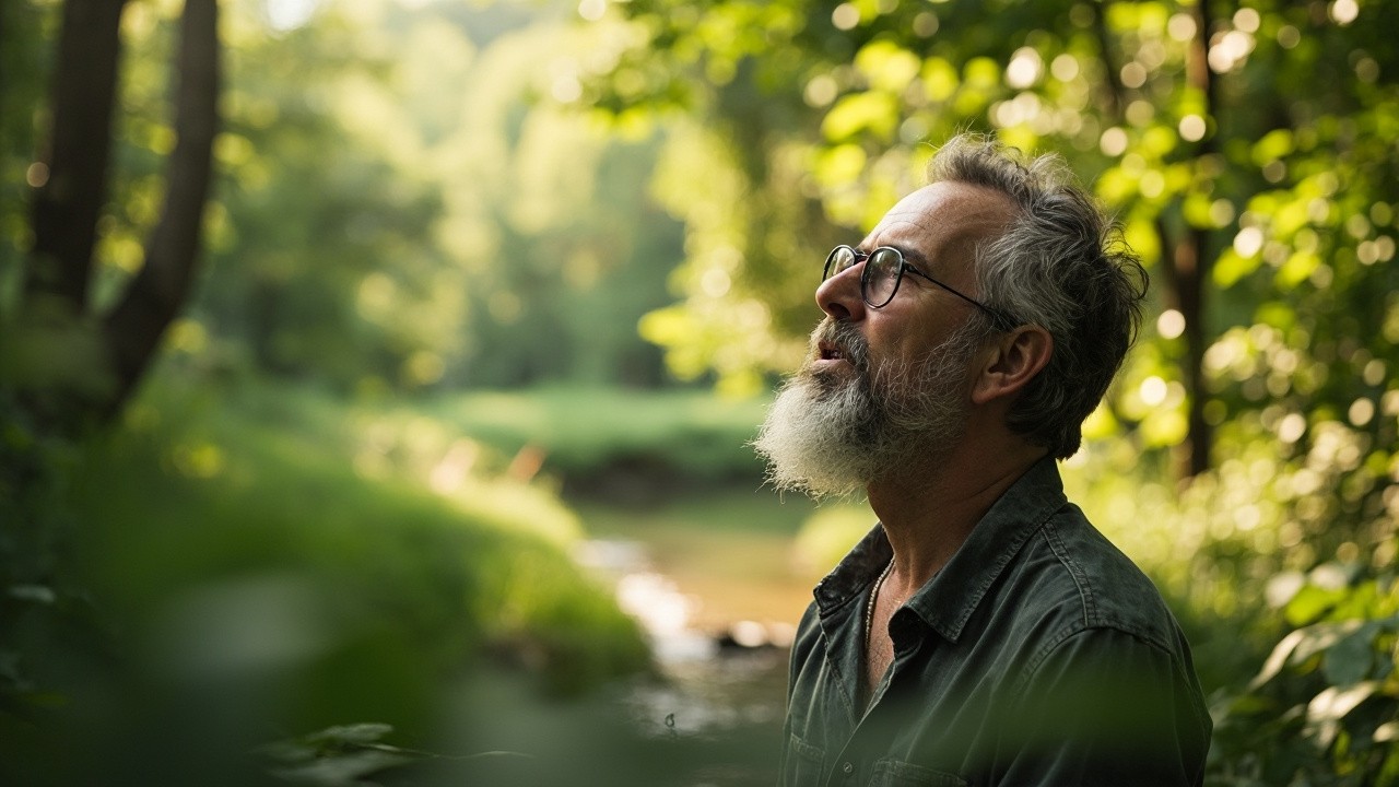 The Relaxing Image of Nature Created