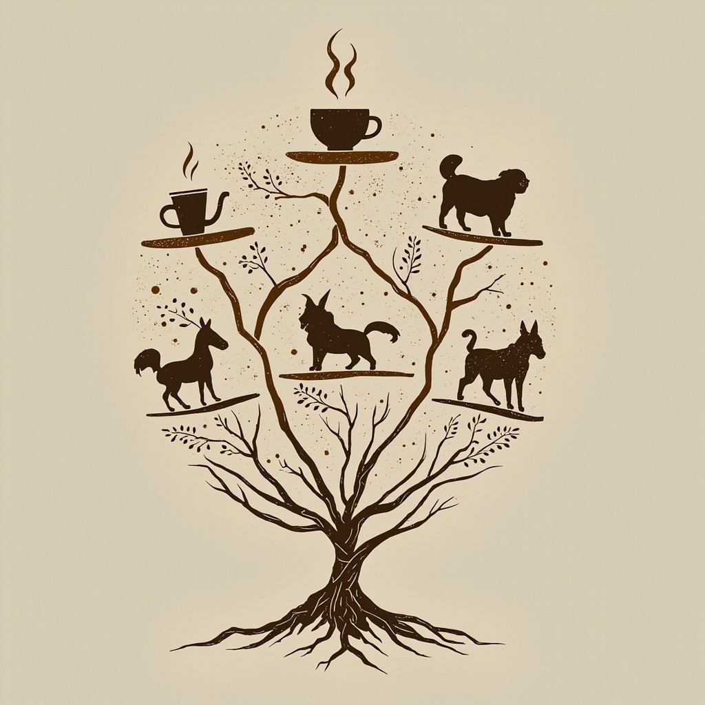 The Scene at a Café