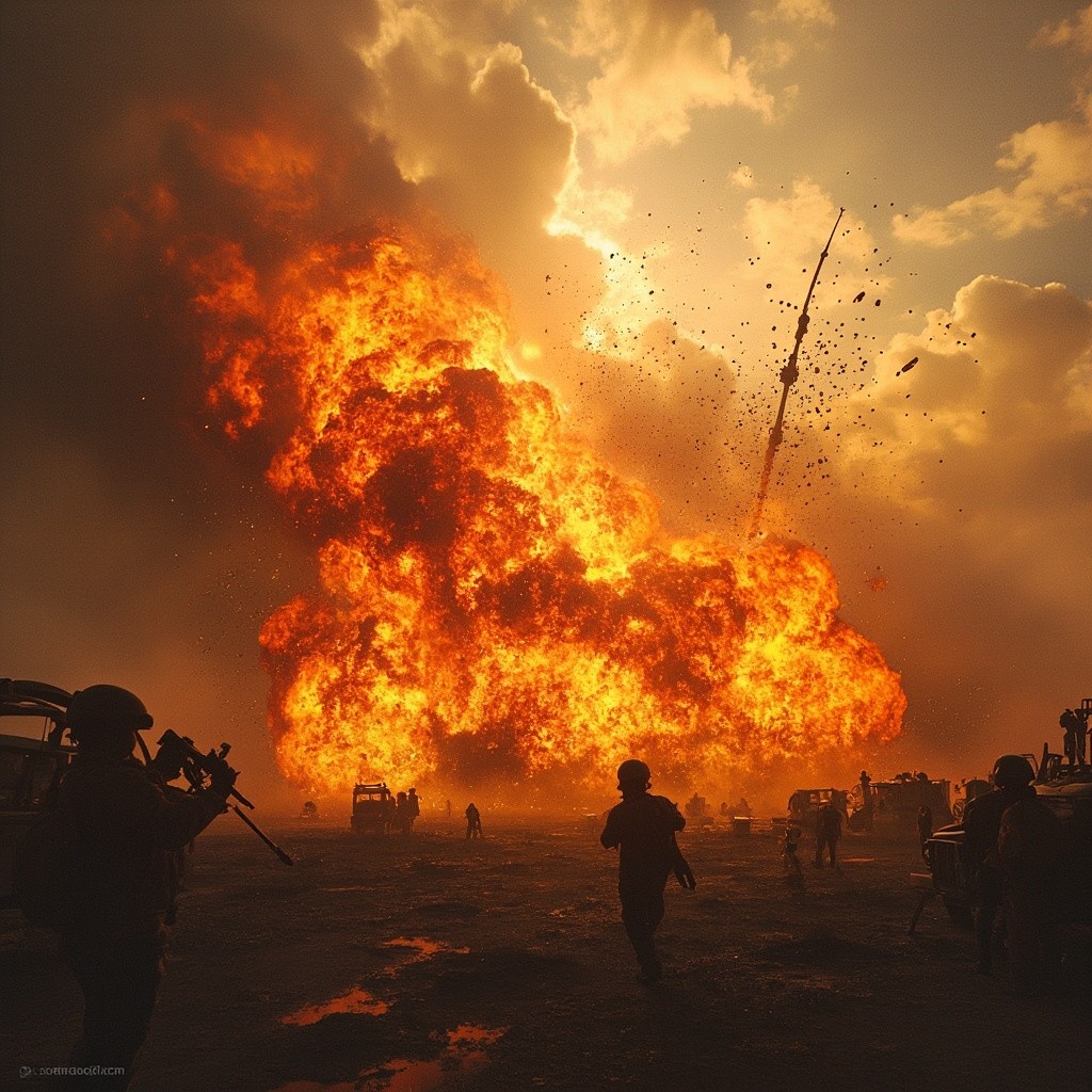 The Scene of Multiple Explosions
