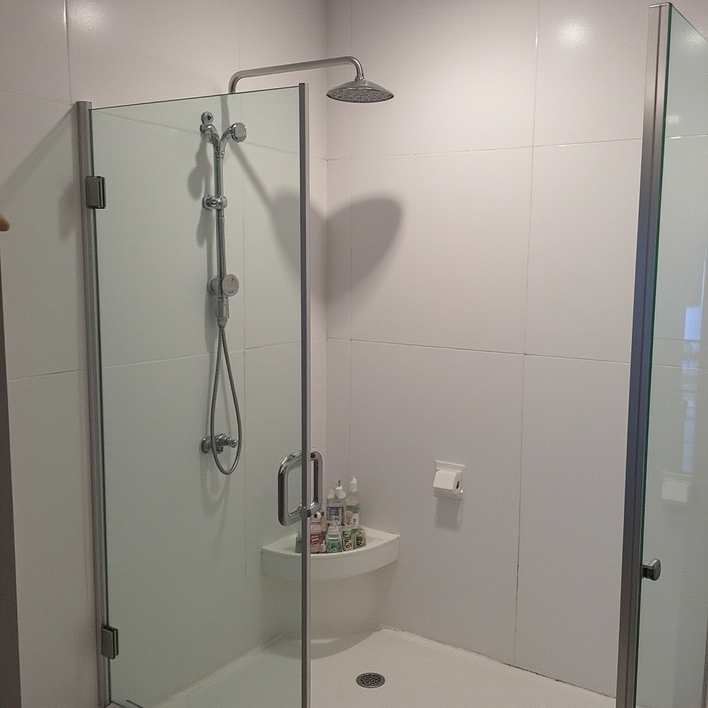 The Scene of a Running Shower