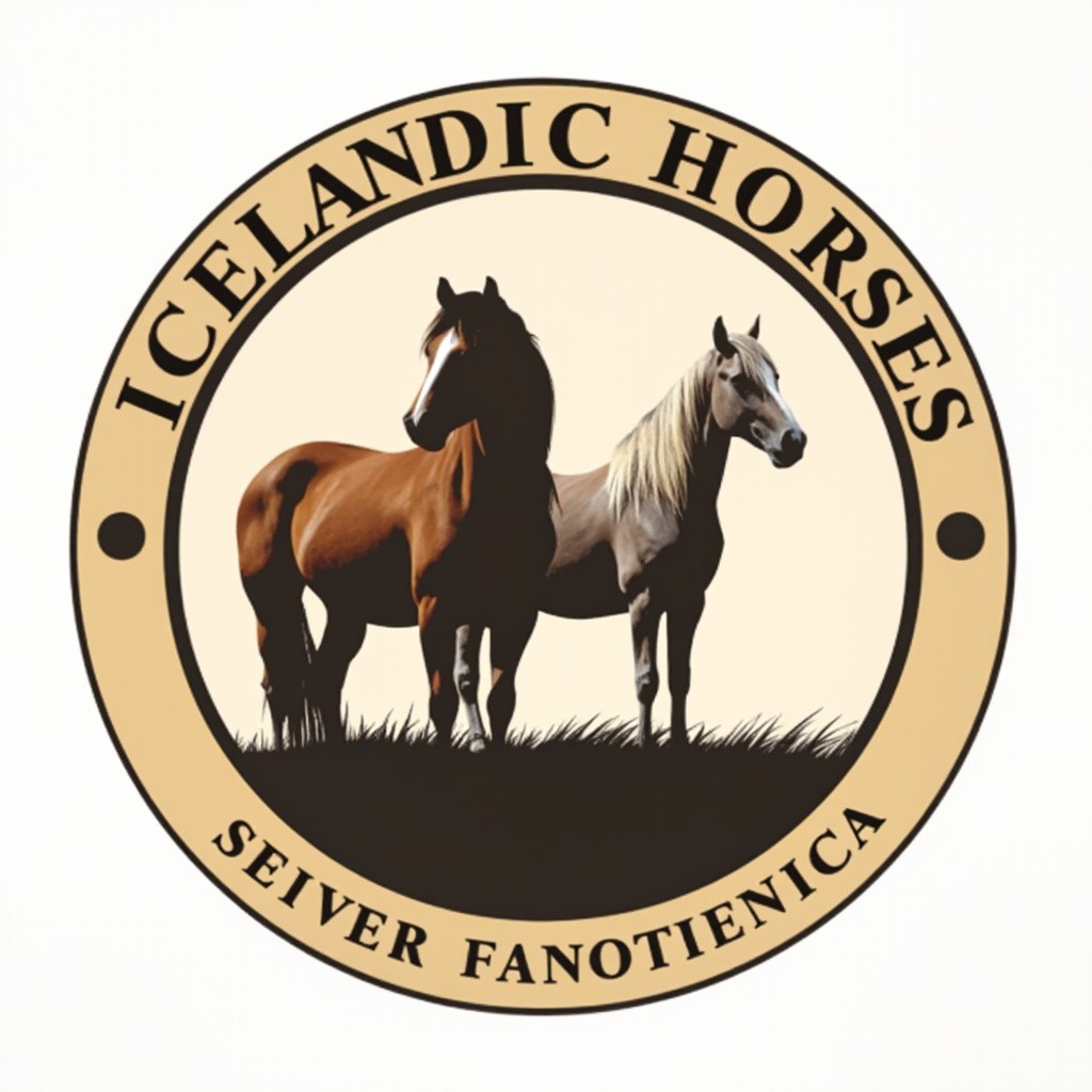 The Schienagel Icelandic Horse Logo