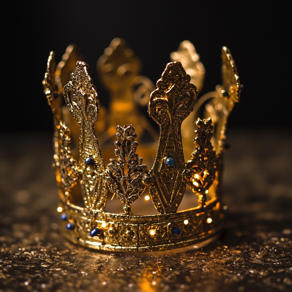 The Shiny Gold Crown