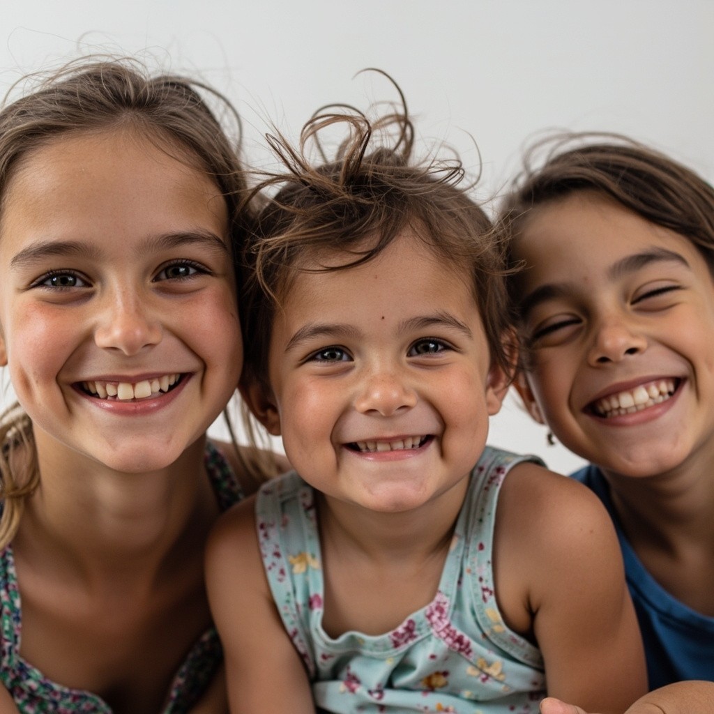 The Smiling Family Portrait