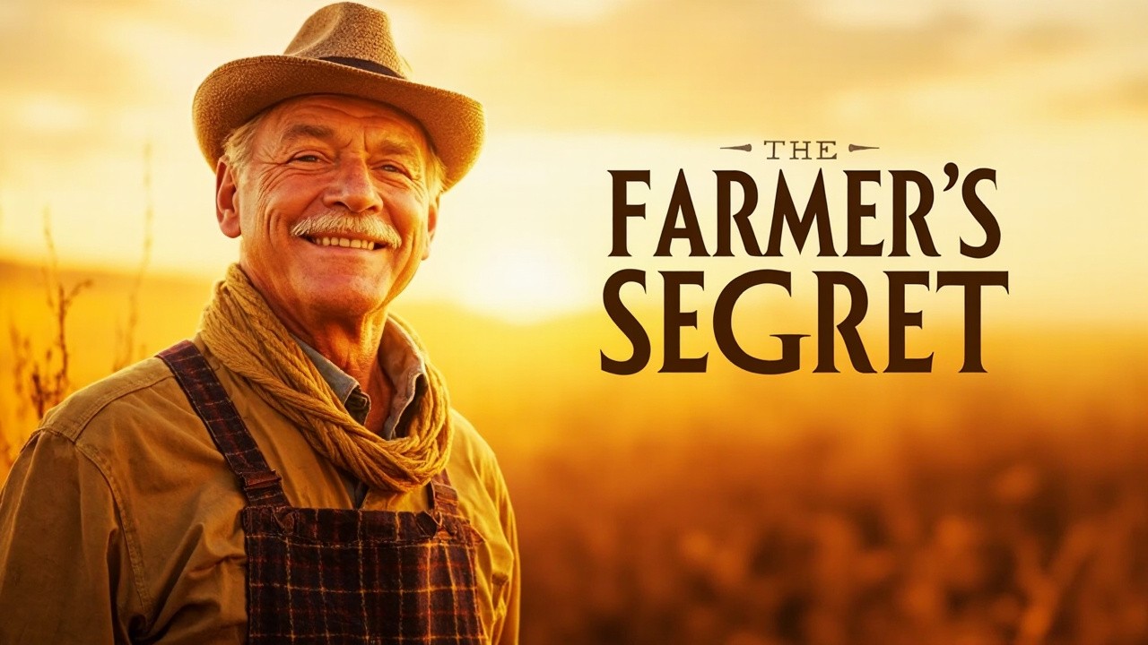 The Smiling Farmer's Secret at Dawn