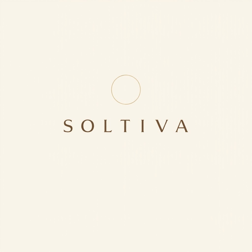 The Soltiva Luxury Minimalist Brand Logo